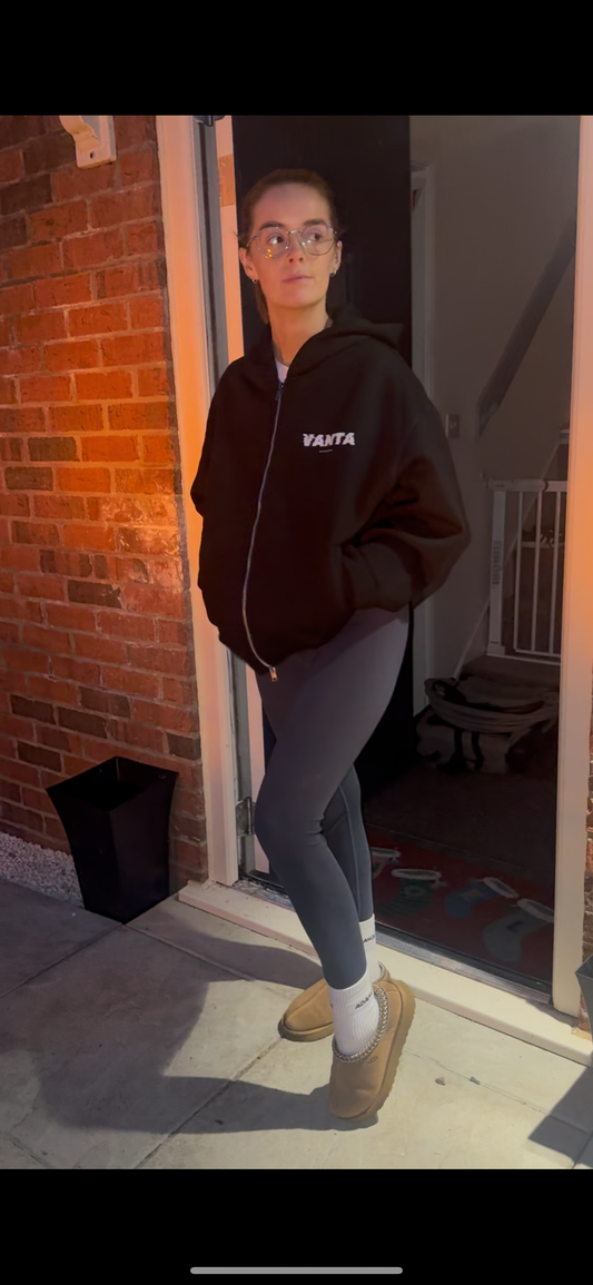 VANTA BLACK : DOUBLE ZIP JACKET